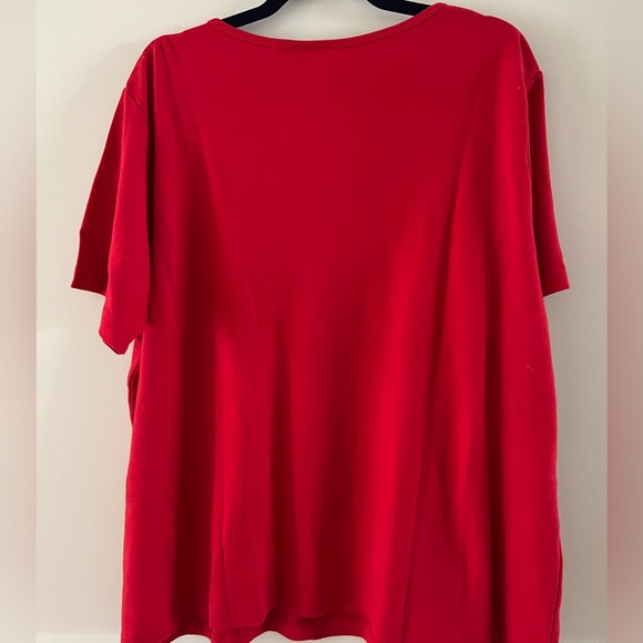 Quacker Factory 1X Vintage Nutcracker top EUC - Picture 3 of 5